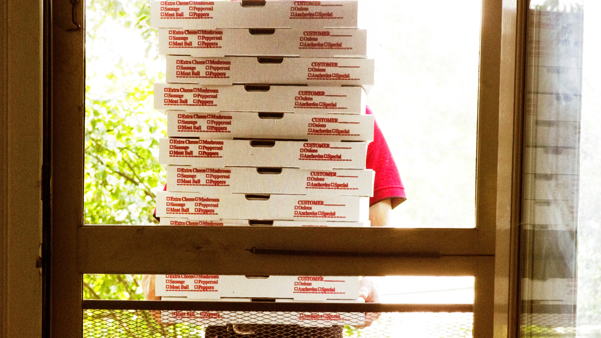pizza cartone