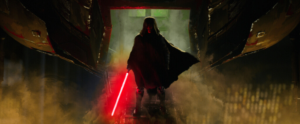 A scene still from Lucasfilm's STAR WARS: MAUL - SHADOW LORD, exclusively on Disney+.