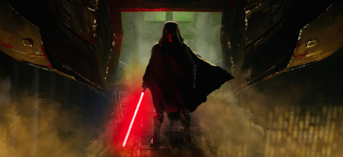 A scene still from Lucasfilm's STAR WARS: MAUL - SHADOW LORD, exclusively on Disney+.