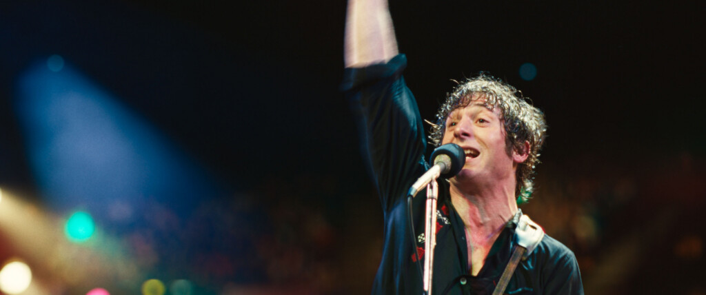 Jeremy Allen White as Bruce Springsteen in 20th Century Studios' SPRINGSTEEN: DELIVER ME FROM NOWHERE.