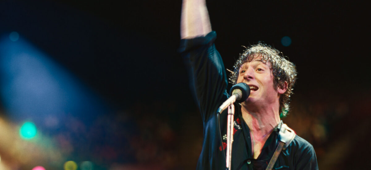 Jeremy Allen White as Bruce Springsteen in 20th Century Studios' SPRINGSTEEN: DELIVER ME FROM NOWHERE.