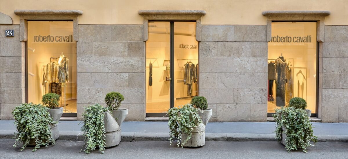 Roberto Cavalli boutique Milano monomarca retail moda lusso 2