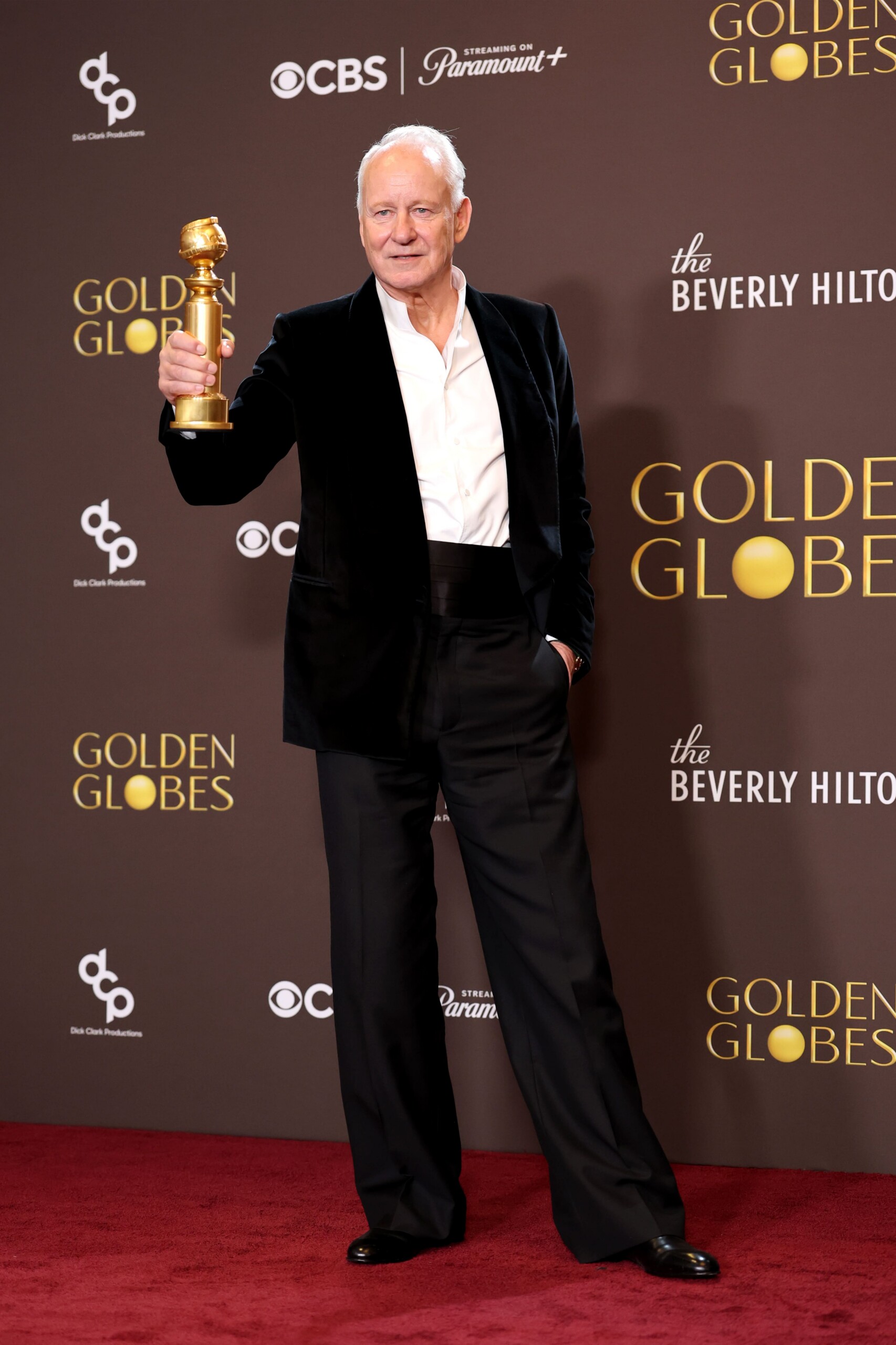 Stellan Skarsgård in Zegna
