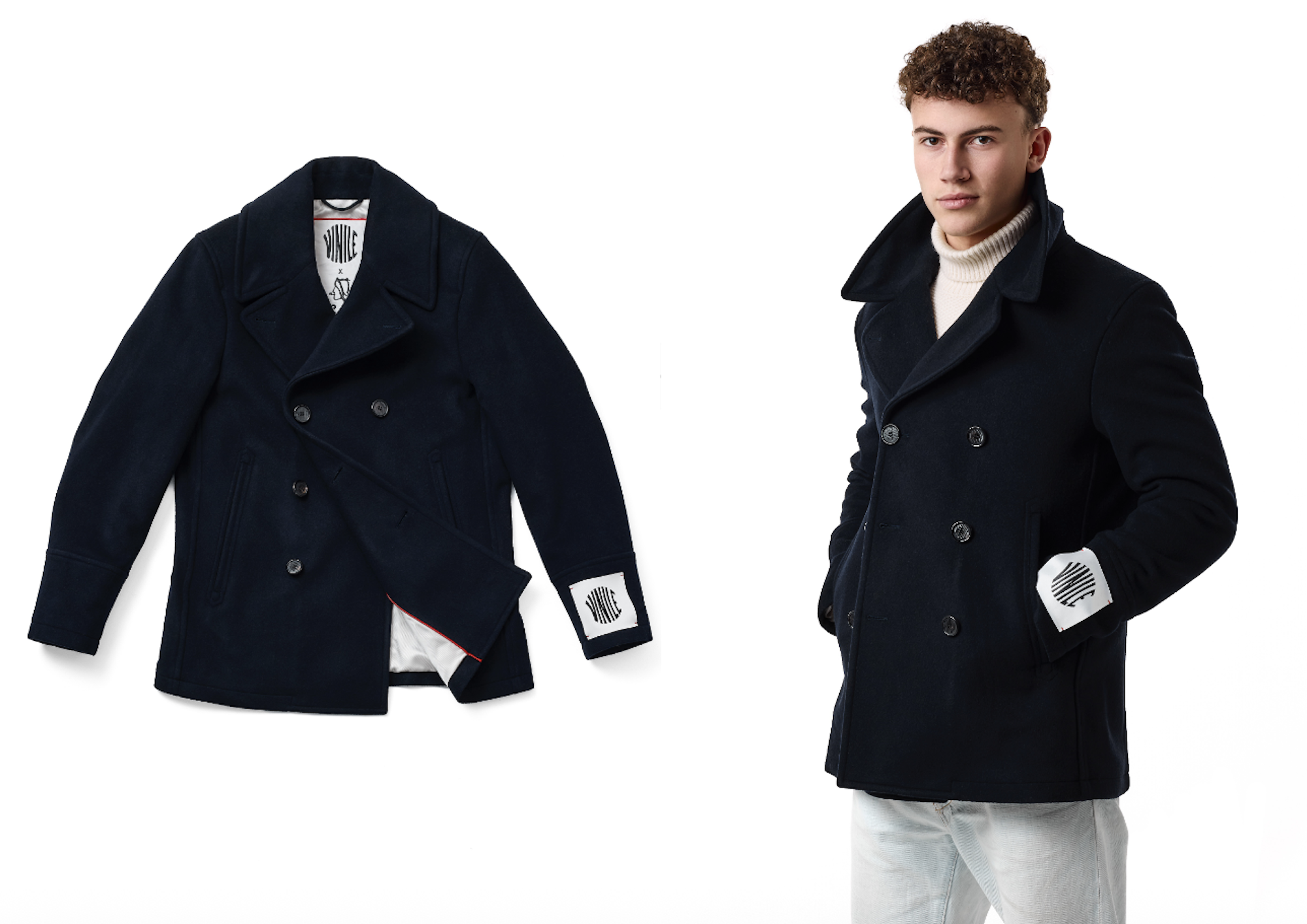 Vinile Sealup capsule abbigliamento peacoat 1