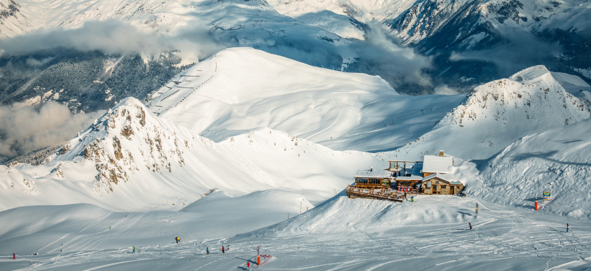 montagna sci neve