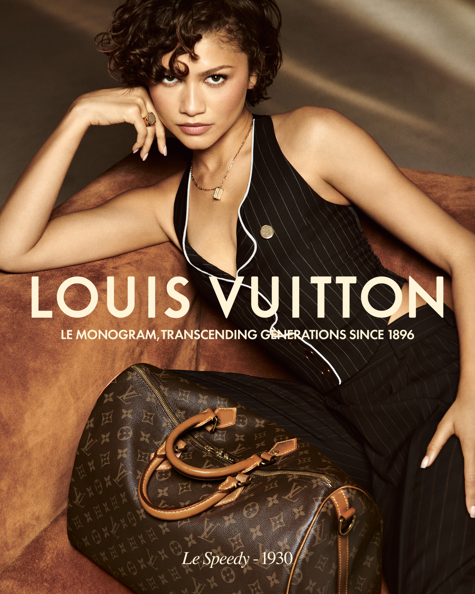 LOUIS VUITTON CAMPAIGN ZENDAYA MONOGRAM 130th ANNIVERSARY © Glen Luchford 
