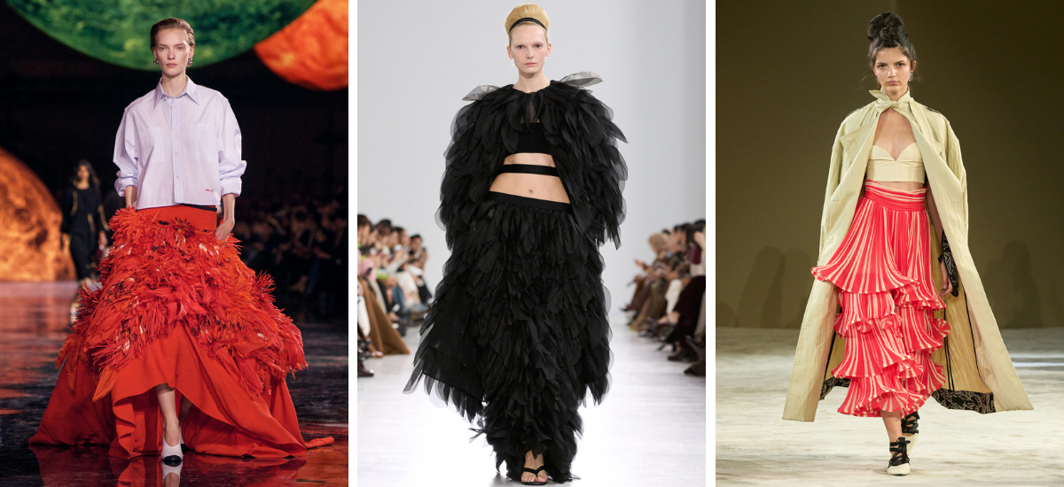 Chanel, Max Mara, Romeo Gigli