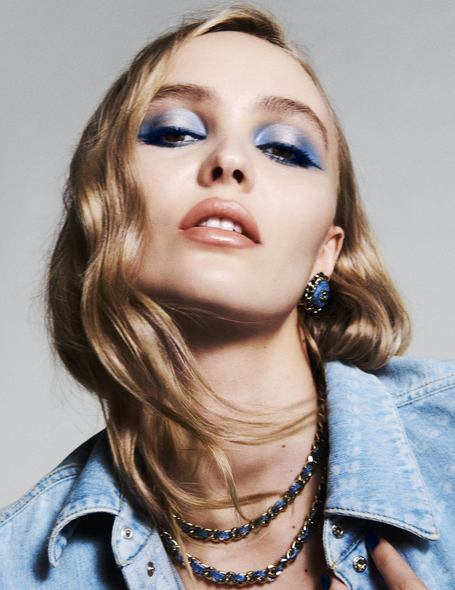 chanel collezione denim makeup