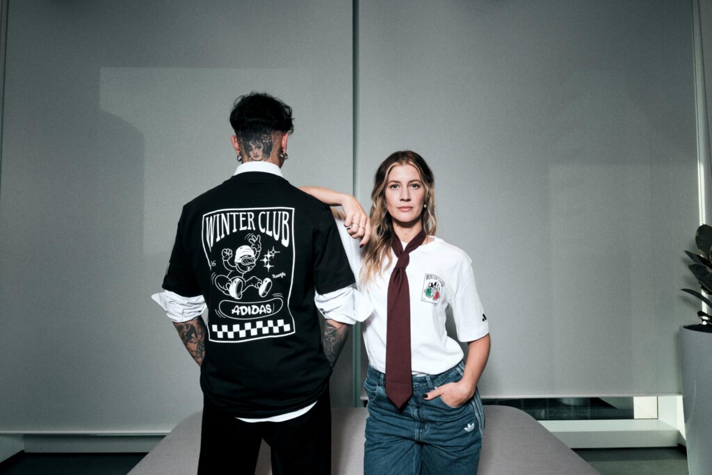intervista a gabriele anakin capsule collection adidas winter club