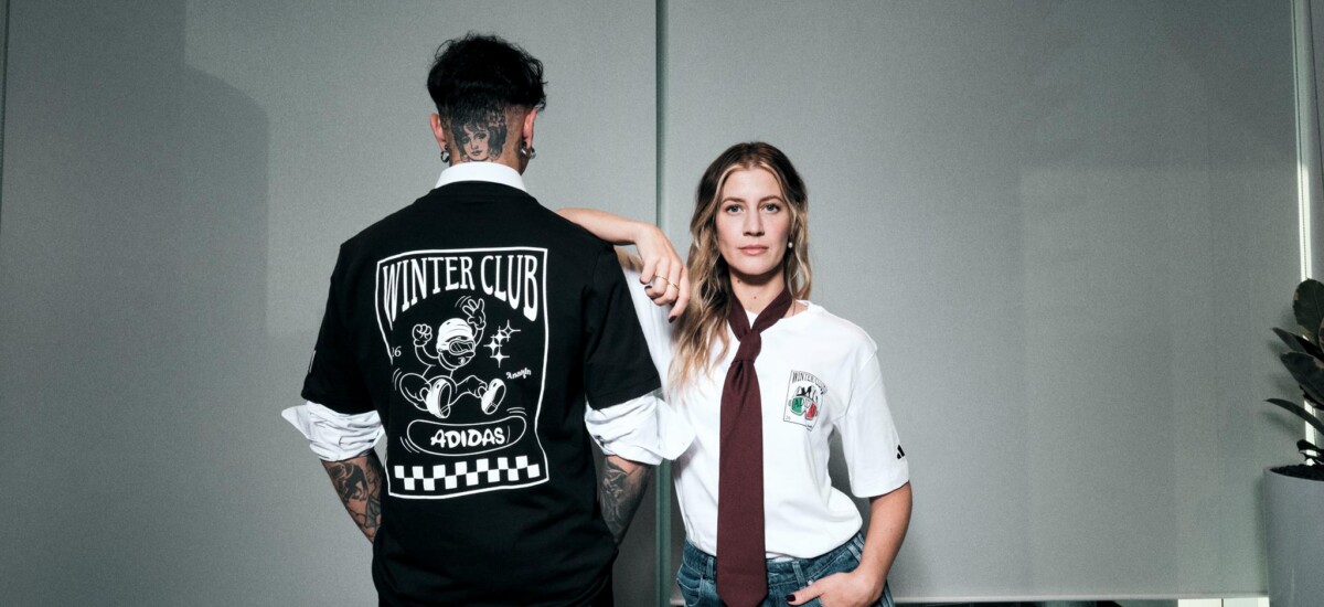 intervista a gabriele anakin capsule collection adidas winter club