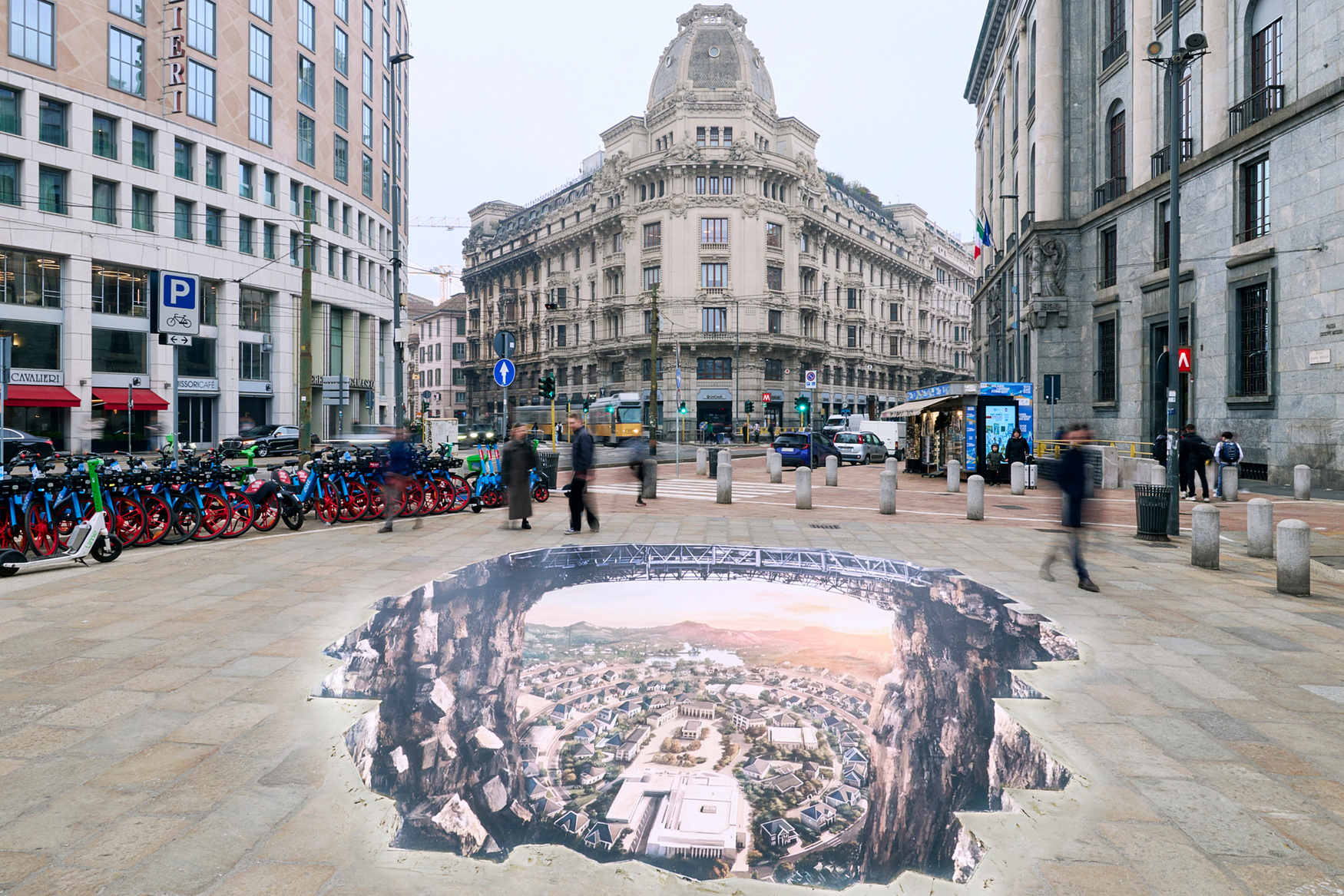 Installazione serie paradise a Milano 1