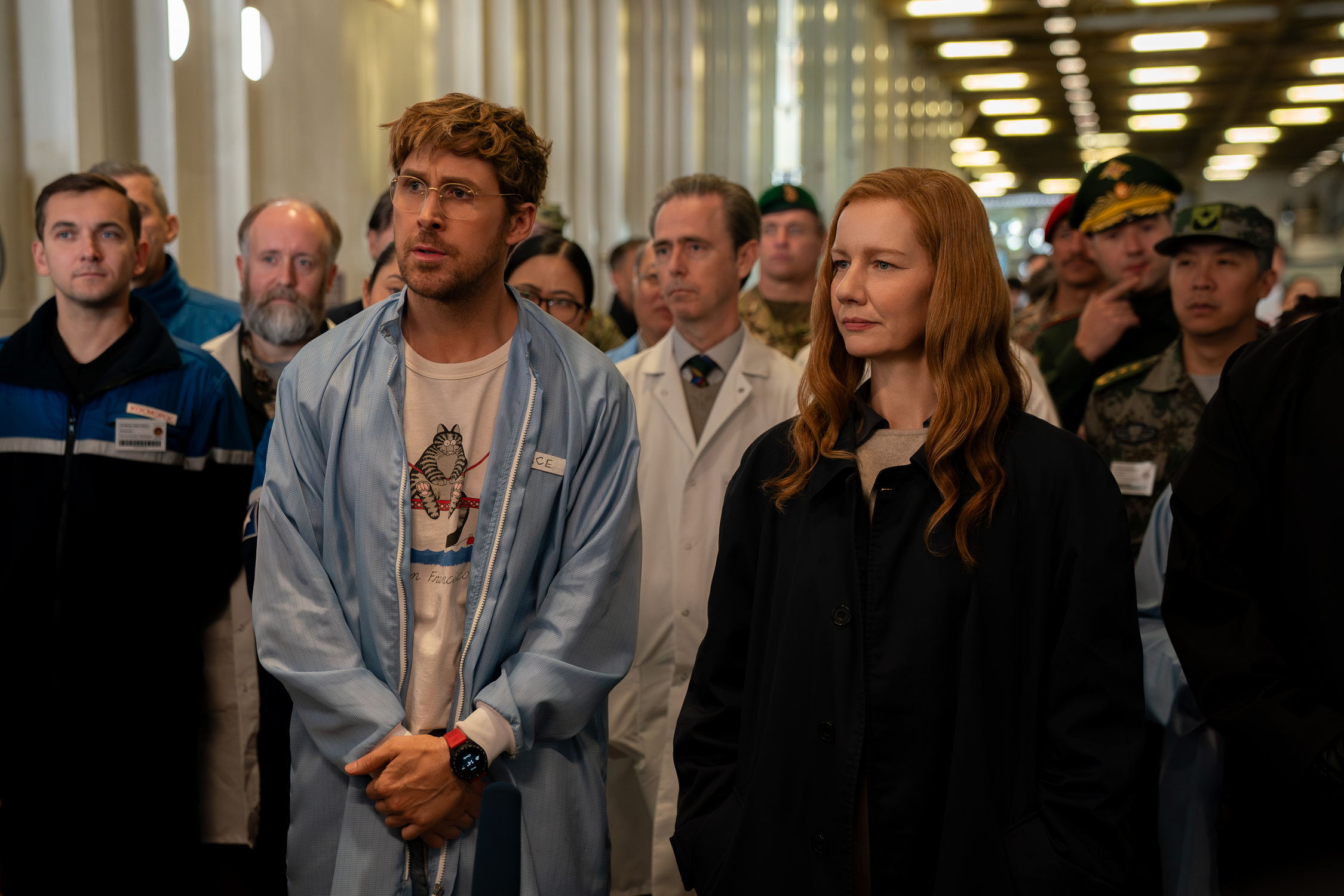 Ryan Gosling stars as Ryland Grace and Sandra Hüller as Eva Stratt in PROJECT HAIL MARY, from Amazon MGM Studios.Photo credit: Jonathan Olley
© 2026 Amazon Content Services LLC. All Rights Reserved.