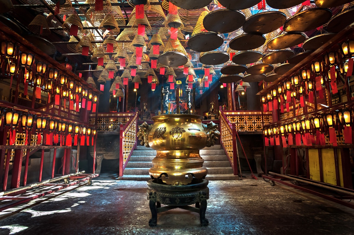 Man Mo Temple Hong Kong