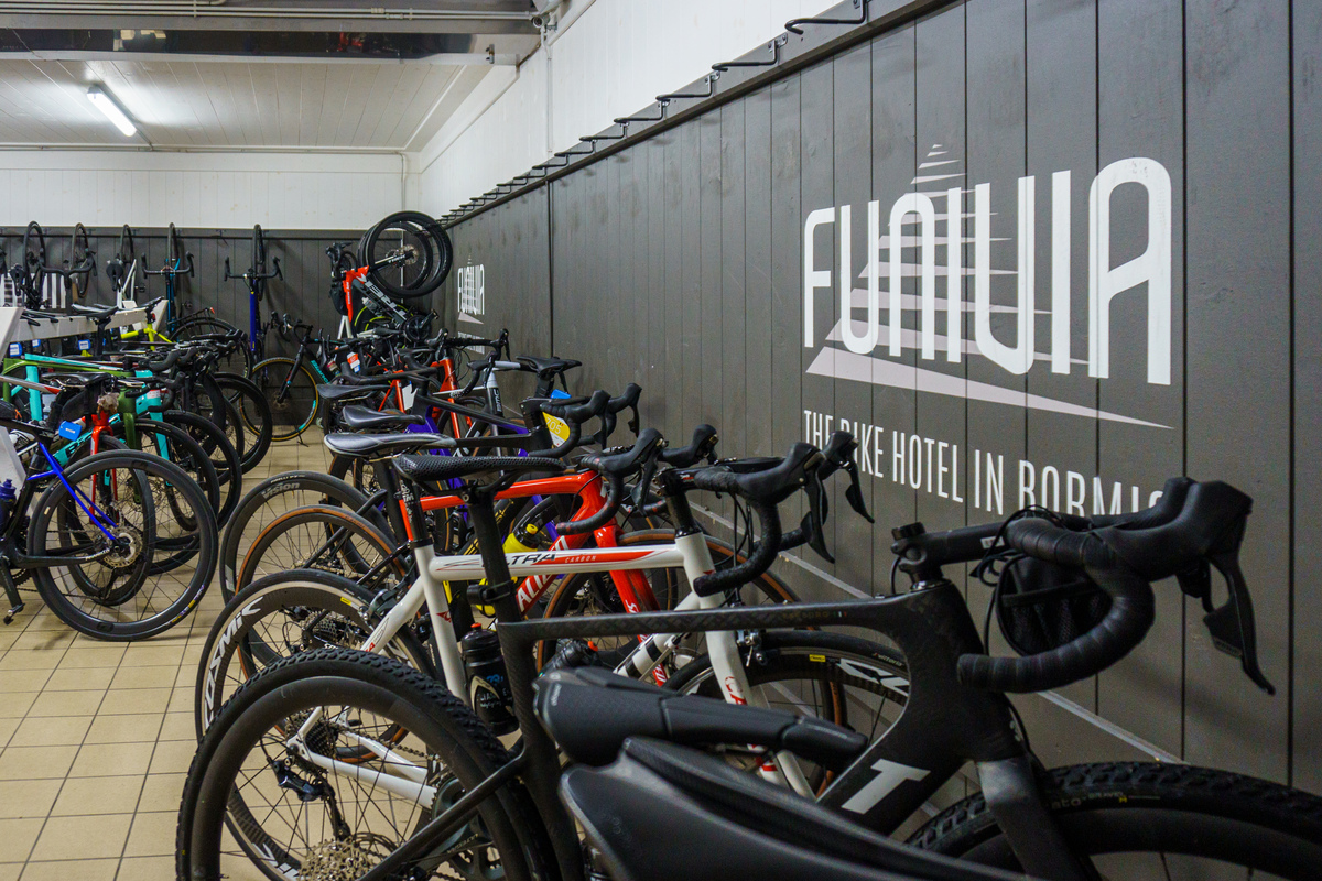 bike room Funivia Bormio Active Hotel