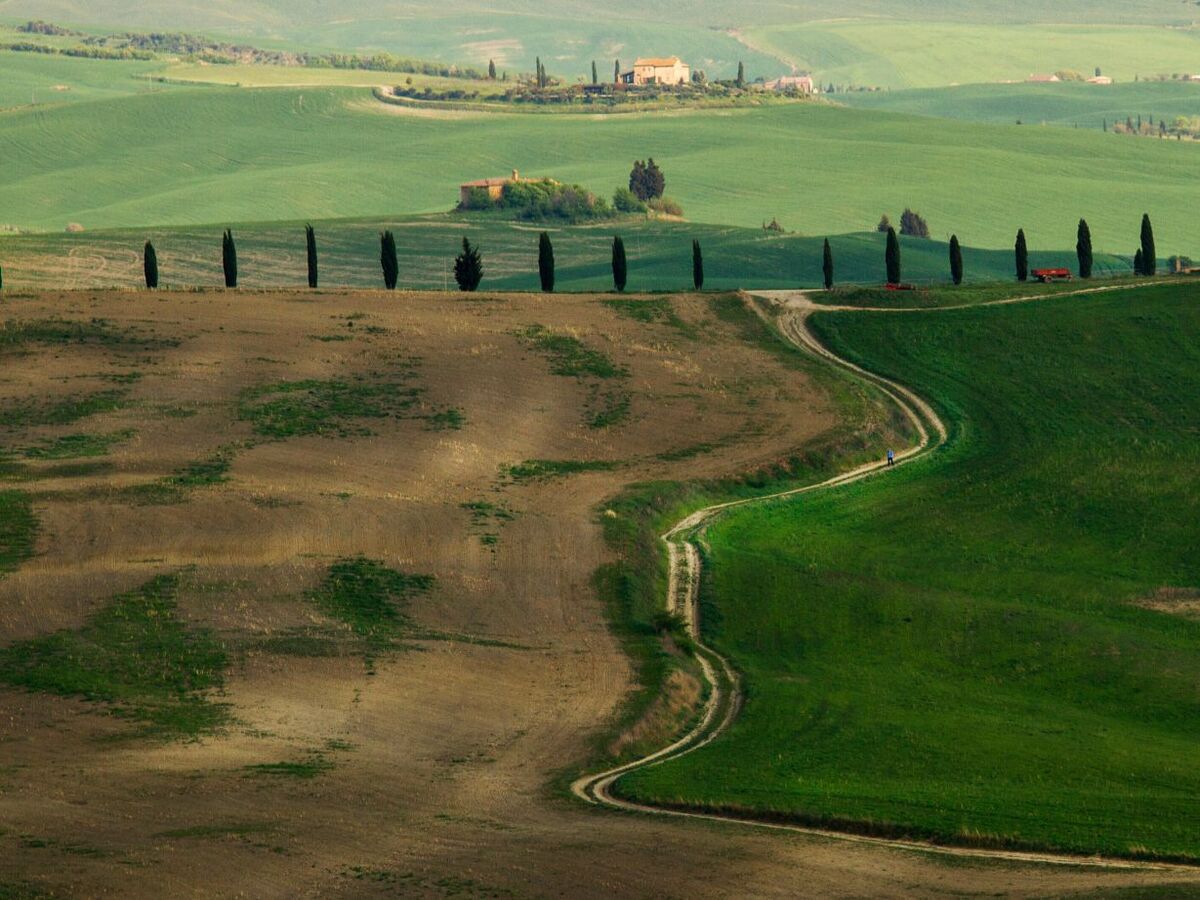 val orcia colline toscane