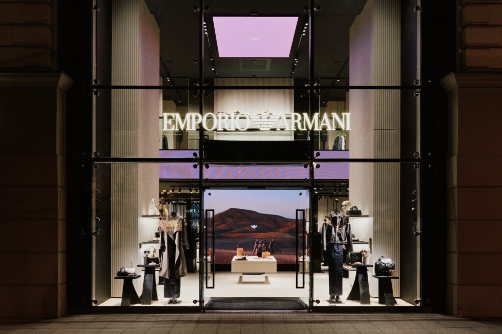 Emporio Armani eventi opening Zine 6