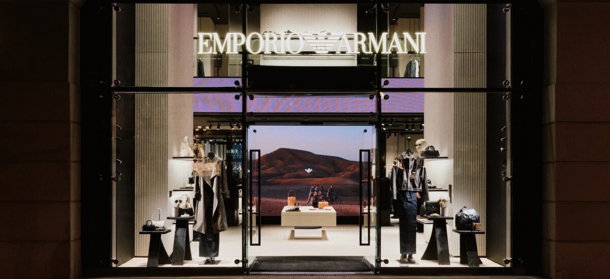 Emporio Armani eventi opening Zine 6