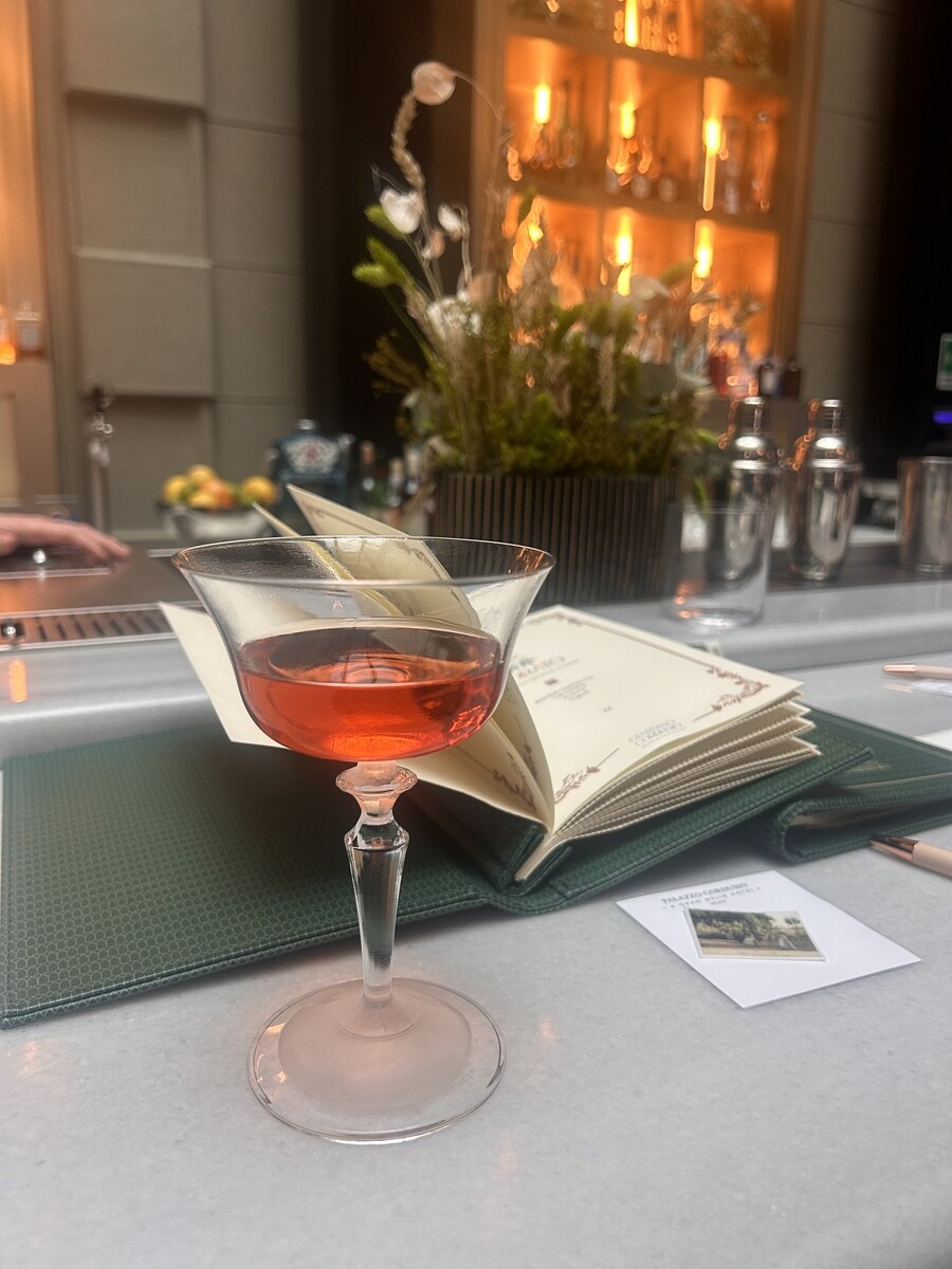 Giardino Cordusio drink list 1
