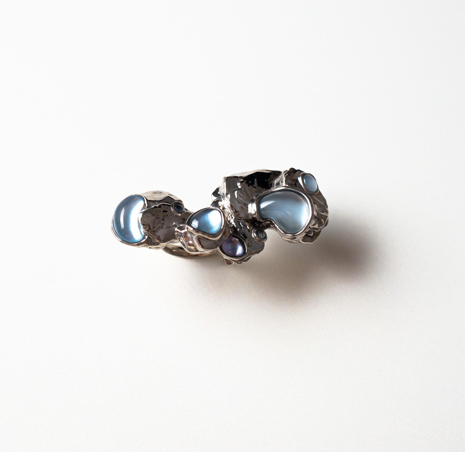 Crater Ring © Misha Kahn / Courtesy BABS Art Gallery