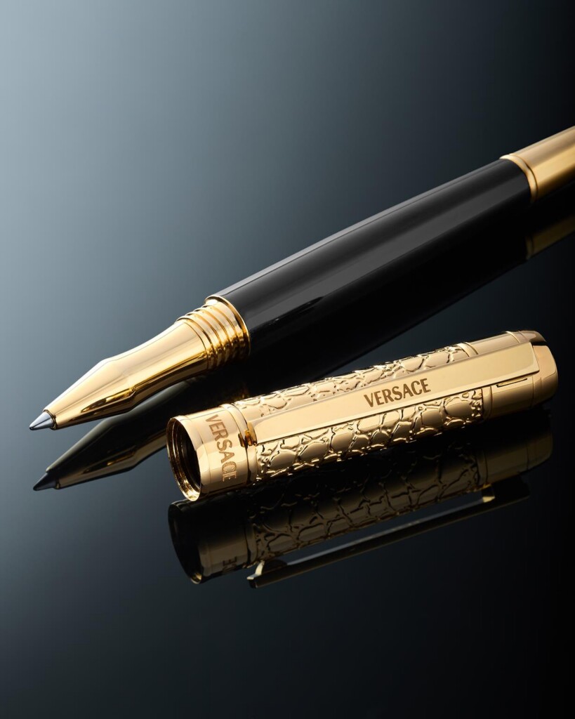 Versace Writing Instruments SS26 cinque penne Swiss Made