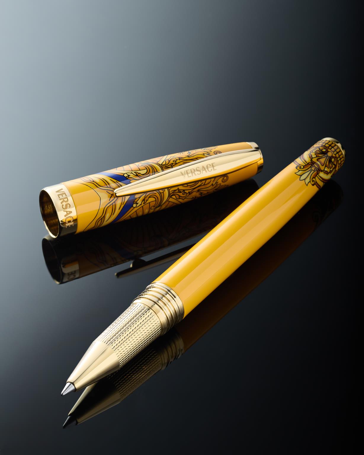 Versace Writing Instruments SS26 cinque penne Swiss Made