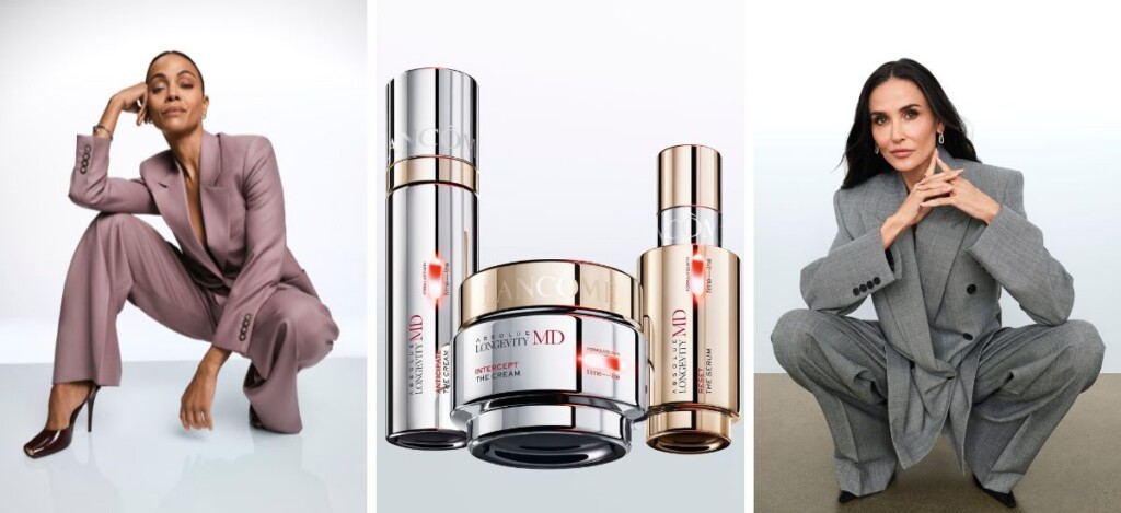 lancome absolue longevity md demi moore zoe saldana