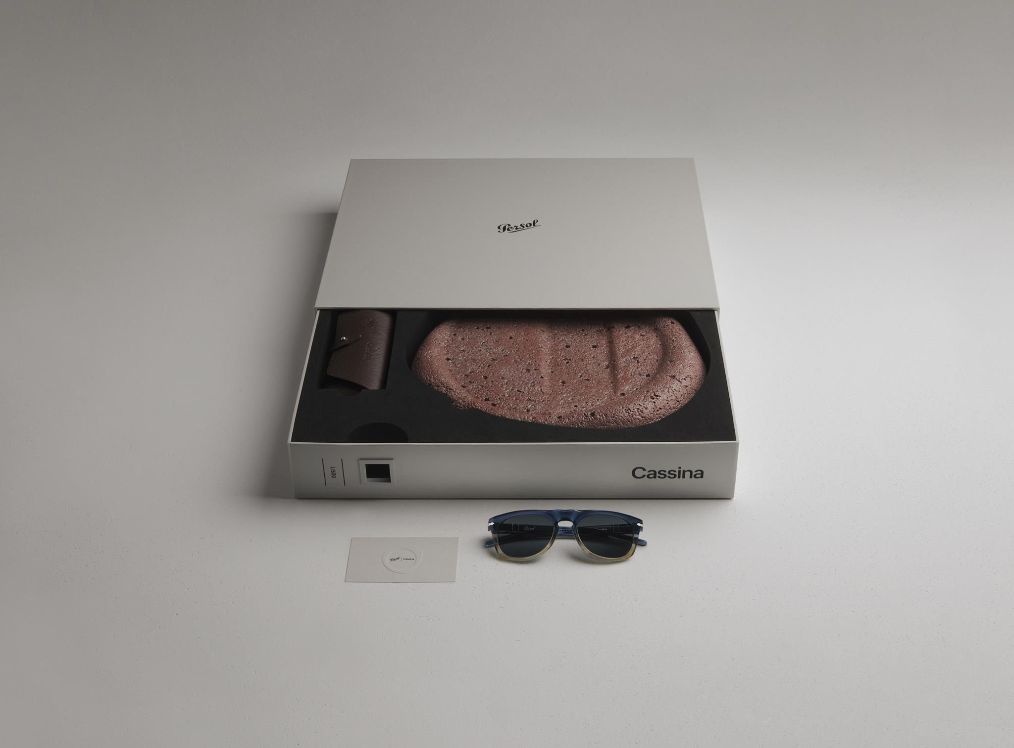 occhiali da sole persol cassina con svuotatasche di patricia urquiola essilor luxottica progetto milano design week (2)