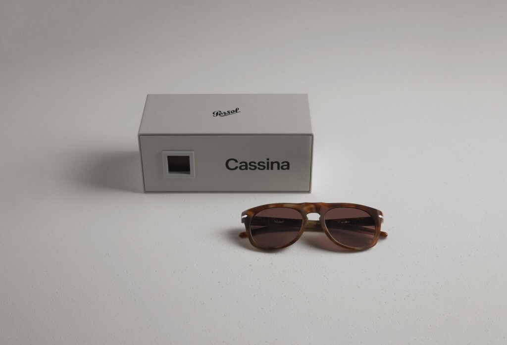 occhiali da sole persol cassina con svuotatasche di patricia urquiola essilor luxottica progetto milano design week (2)