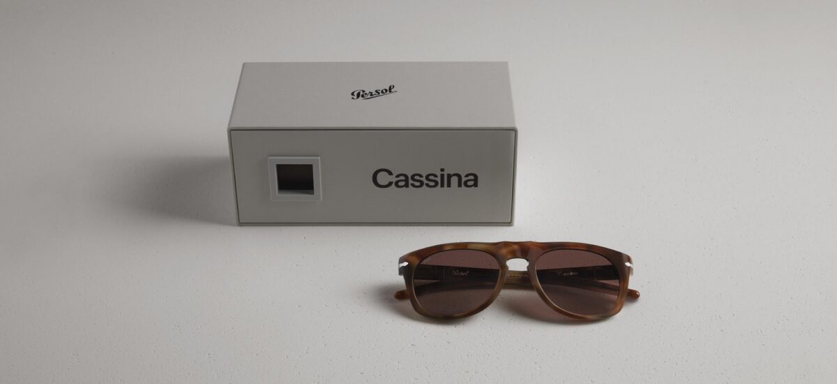 occhiali da sole persol cassina con svuotatasche di patricia urquiola essilor luxottica progetto milano design week (2)