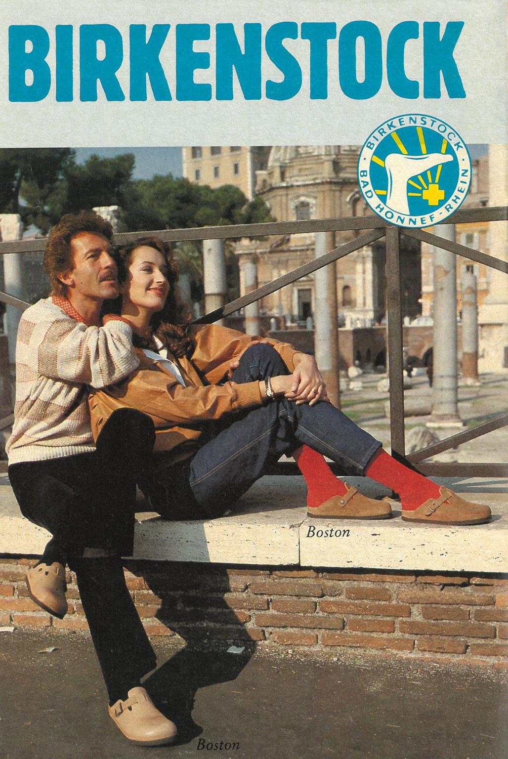 Birkenstock Boston compie 50 anni