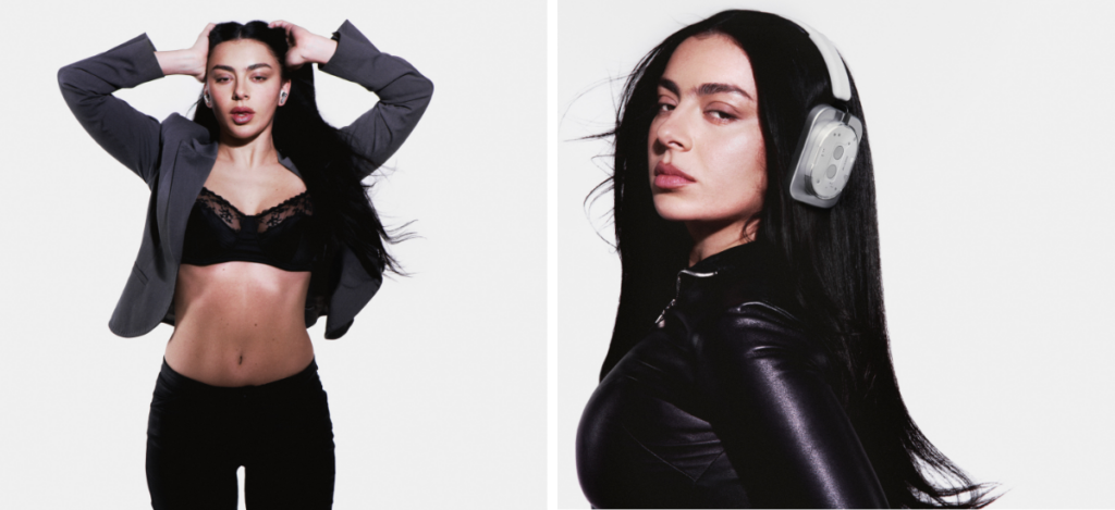 Charli xcx è la nuova azionista e ambassador di Nothing