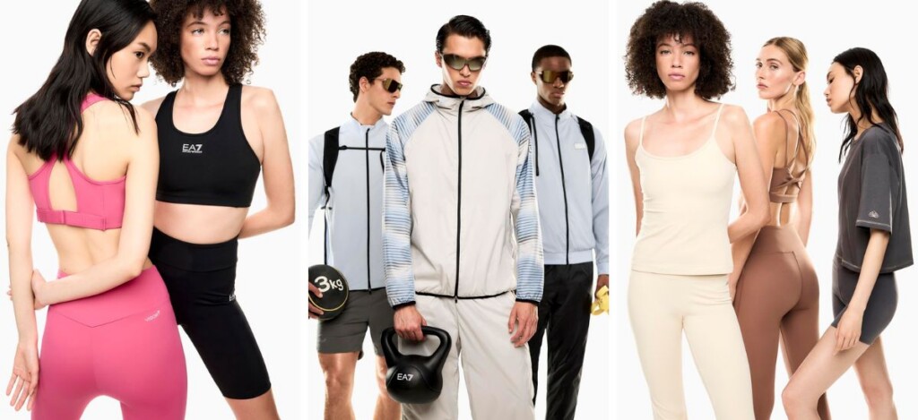 EA7 Emporio Armani Training SS26 nuova linea VIGOR7 Fullness per yoga e pilates