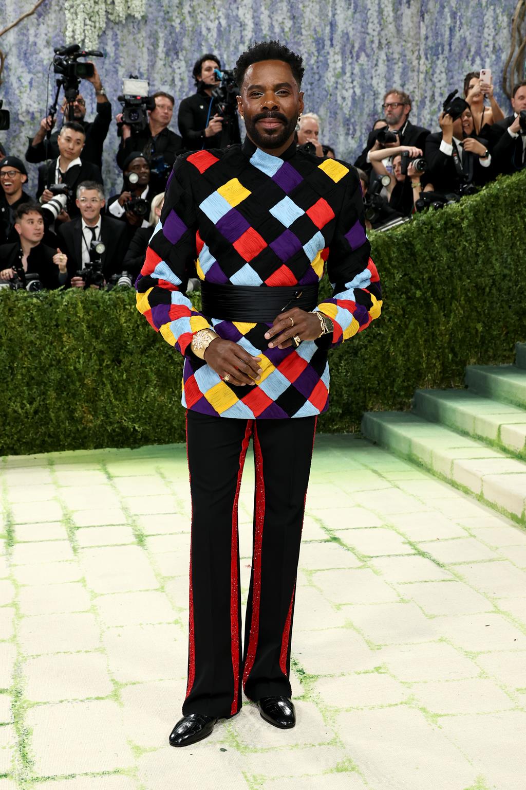 Colman Domingo con gioielli Boucheron