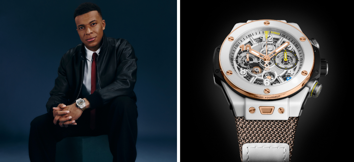 Hublot e Kylian Mbappé il nuovo orologio Big Bang Reloaded