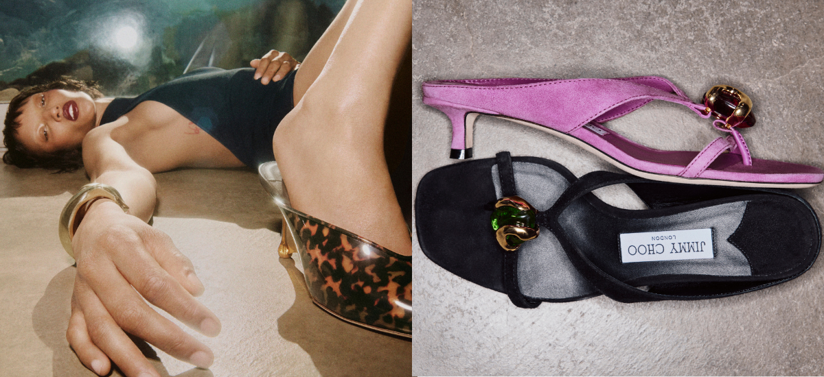 Jimmy Choo lancia la tendenza: il gioiello si porta ai piedi