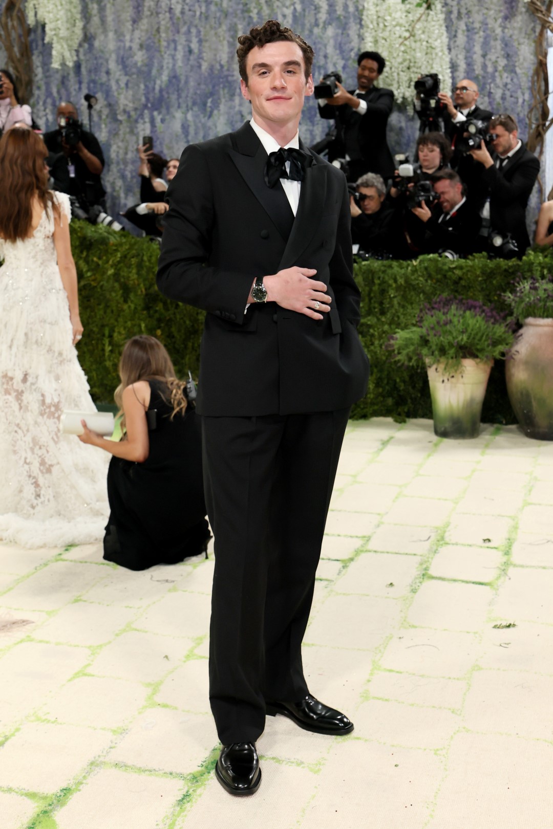 NEW YORK, NEW YORK - MAY 04: Donal Finn attends the 2026 Met Gala celebrating "Costume Art" at the Metropolitan Museum of Art on May 04, 2026 in New York City. (Photo by Mike Coppola/Getty Images)