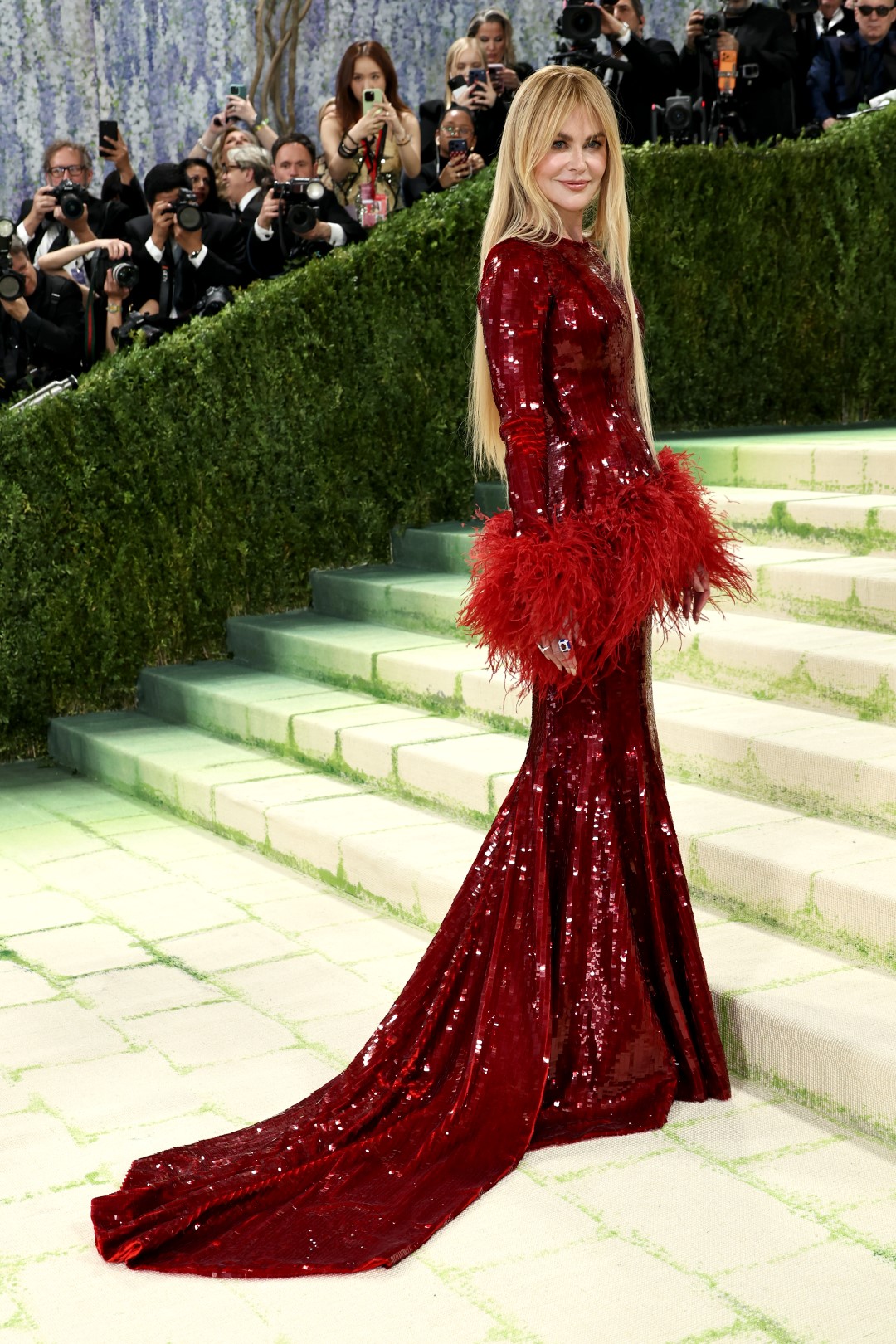NEW YORK, NEW YORK - MAY 04: Nicole Kidman attends the 2026 Met Gala celebrating "Costume Art" at the Metropolitan Museum of Art on May 04, 2026 in New York City. (Photo by Jamie McCarthy/Getty Images)