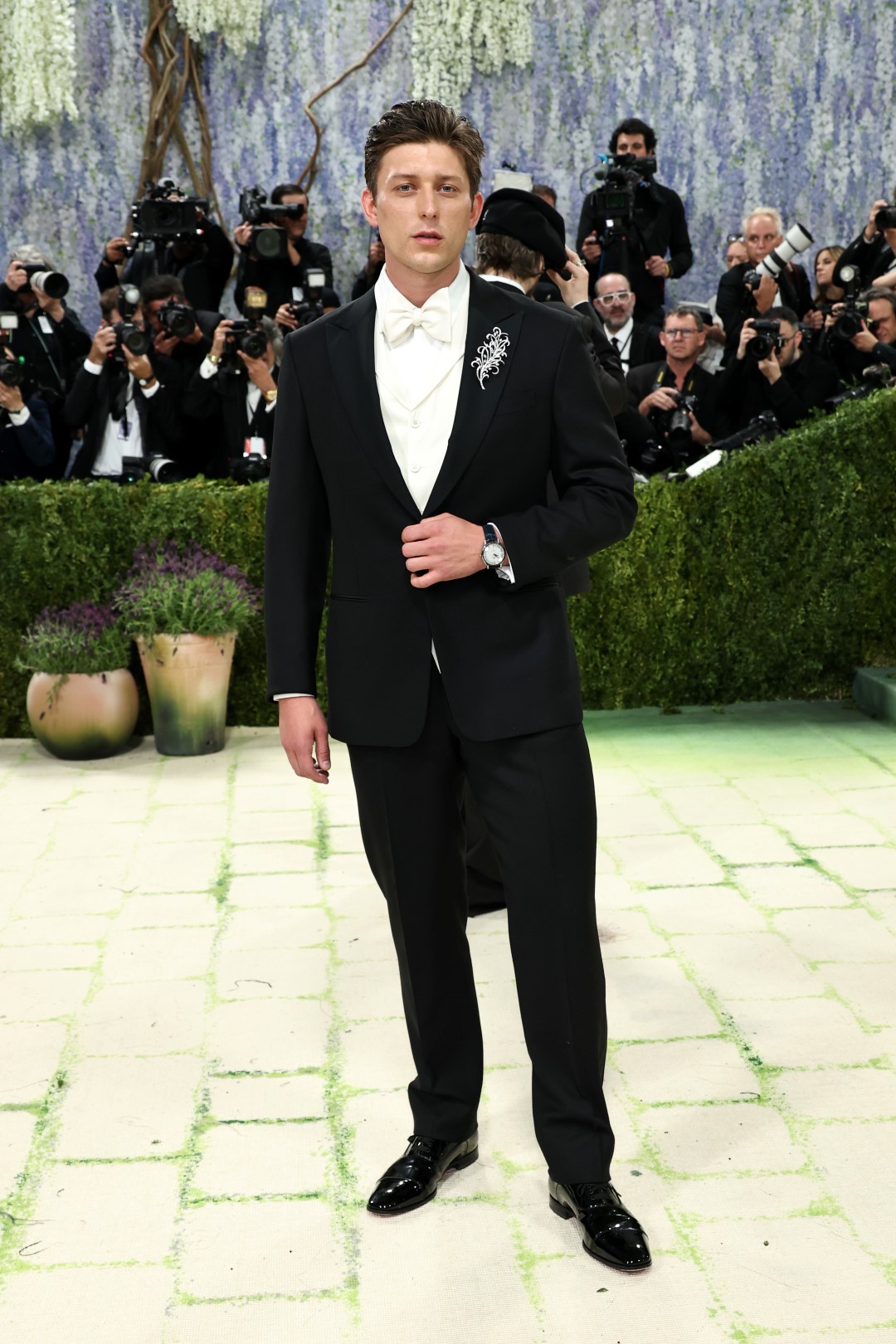 NEW YORK, NEW YORK - MAY 04: Tom Francis attends the 2026 Met Gala celebrating "Costume Art" at the Metropolitan Museum of Art on May 04, 2026 in New York City. (Photo by Jamie McCarthy/Getty Images)