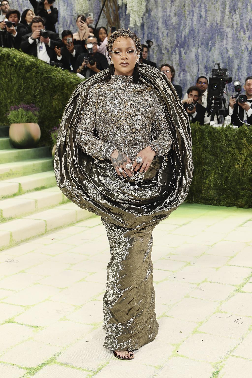 Rihanna in Custom Maison Margiela at The Met Gala 2026
