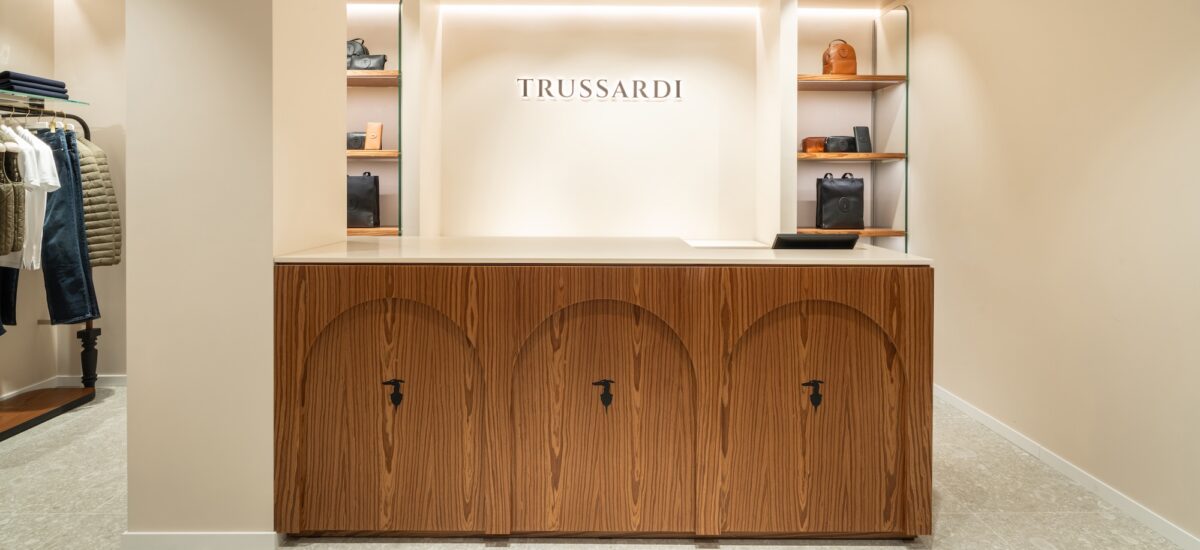 Trussardi New Opening Retail Boutique Lusso 1