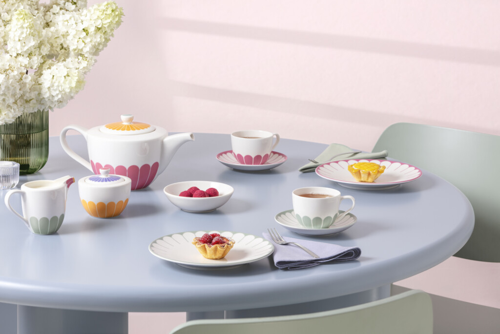 Villeroy & Boch Fleur: il nuovo set da colazione floreale