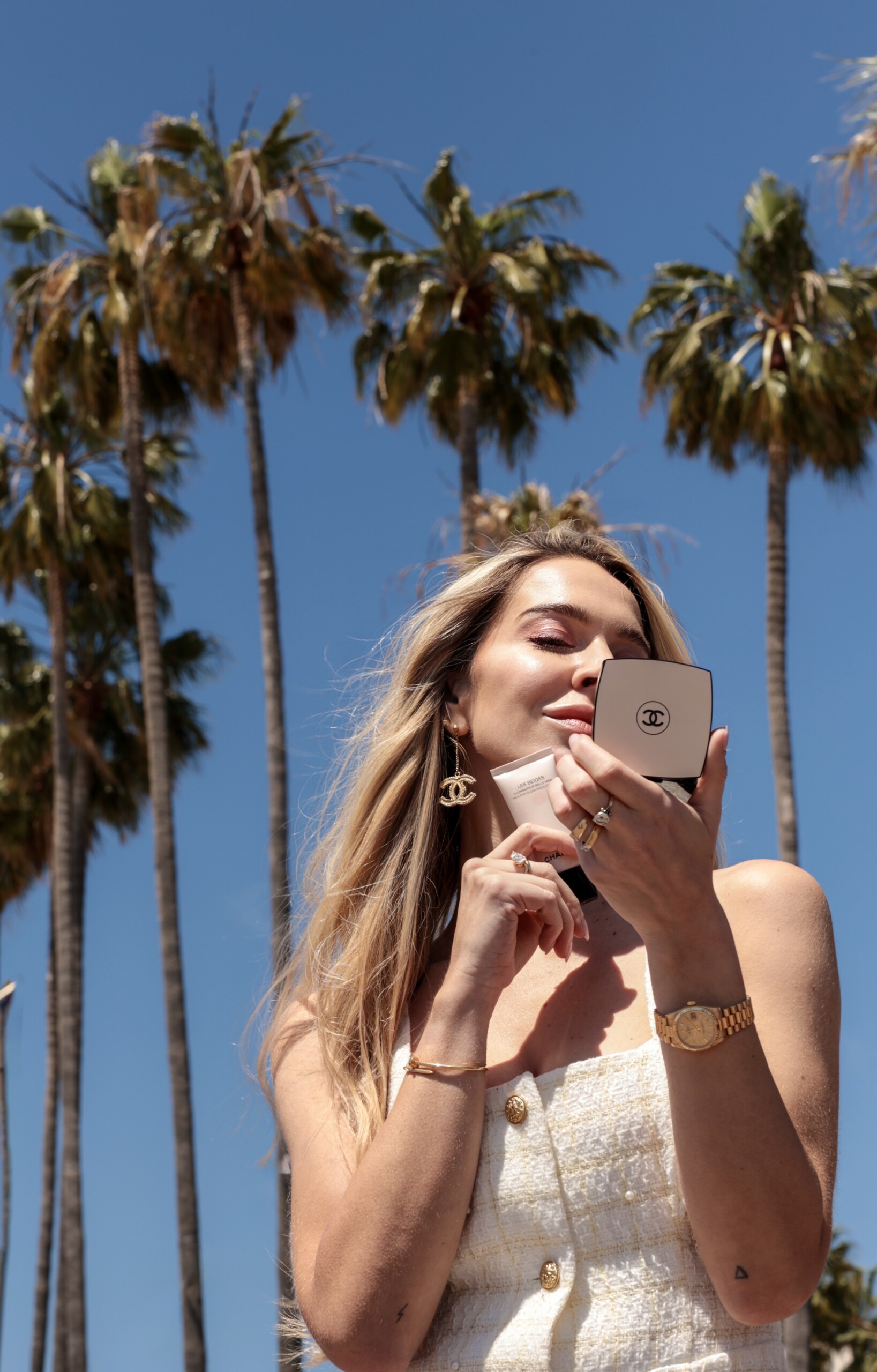 chanel makeup les beiges laura grampa cannes (4)