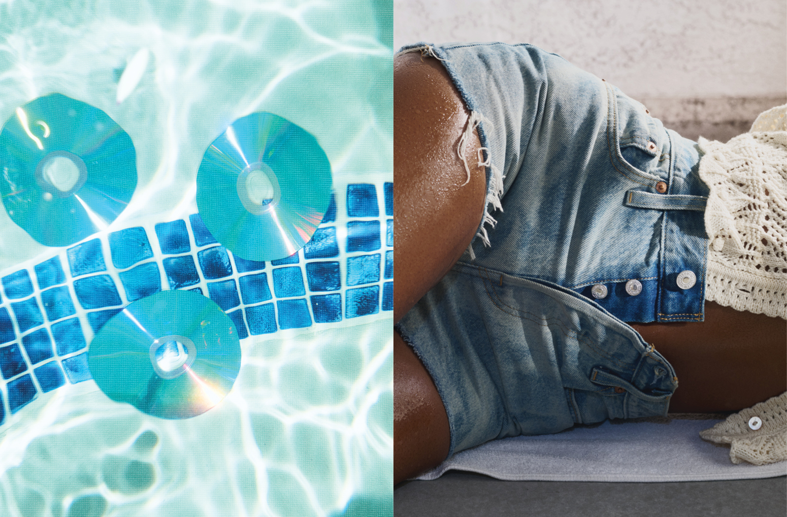 nuova campagna pubblicitaria levi's per lancio shorts denim donna (5)