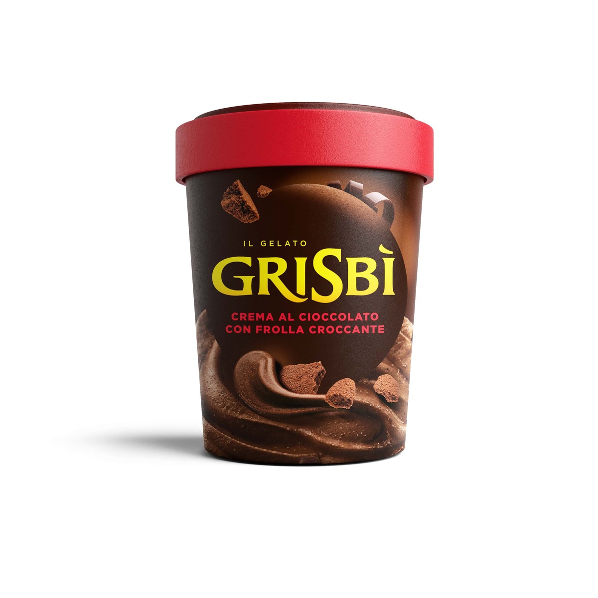 Gelato Grisbì cioccolato Tonitto