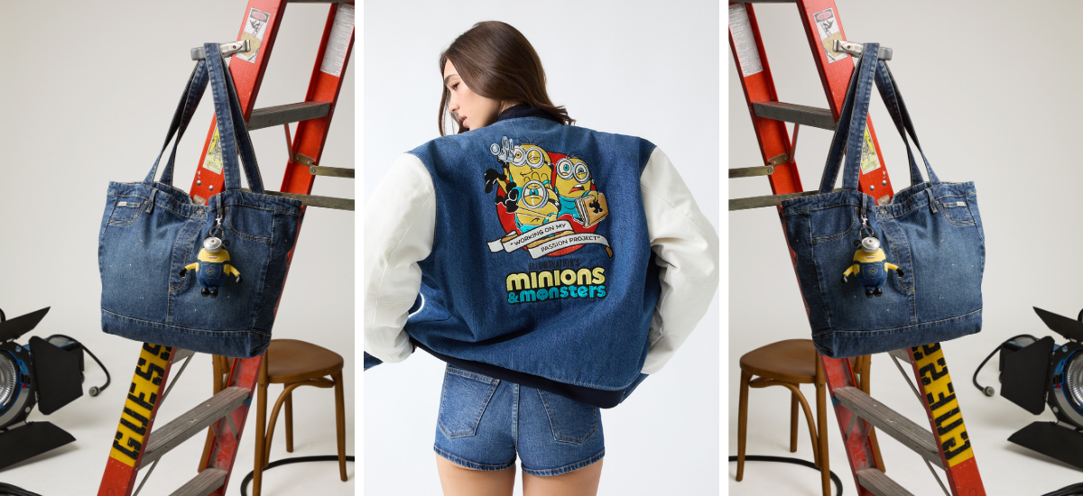 Guess Jeans e i Minions: la capsule collection ispirata al cinema