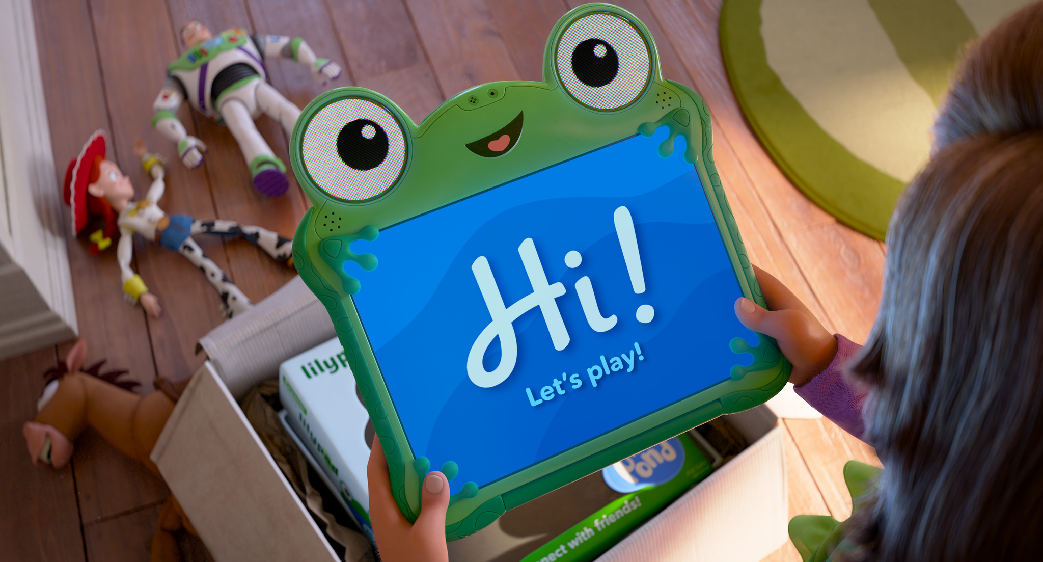 Lilypad (voiced by Greta Lee) in Disney and Pixar's TOY STORY 5. Photo courtesy of Disney/Pixar. © 2025 Disney/Pixar. All Rights Reserved.