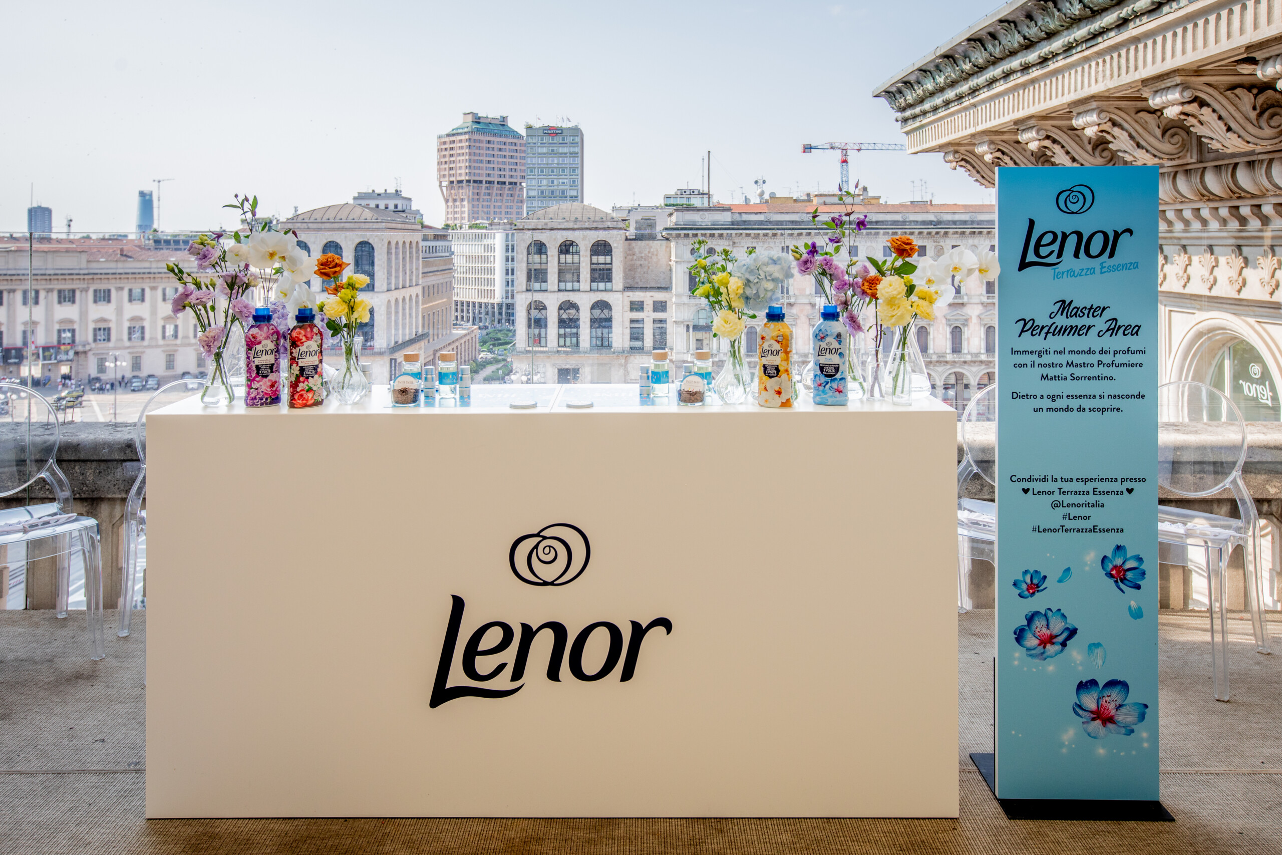 LENOR evento milano terrazza duomo (7)