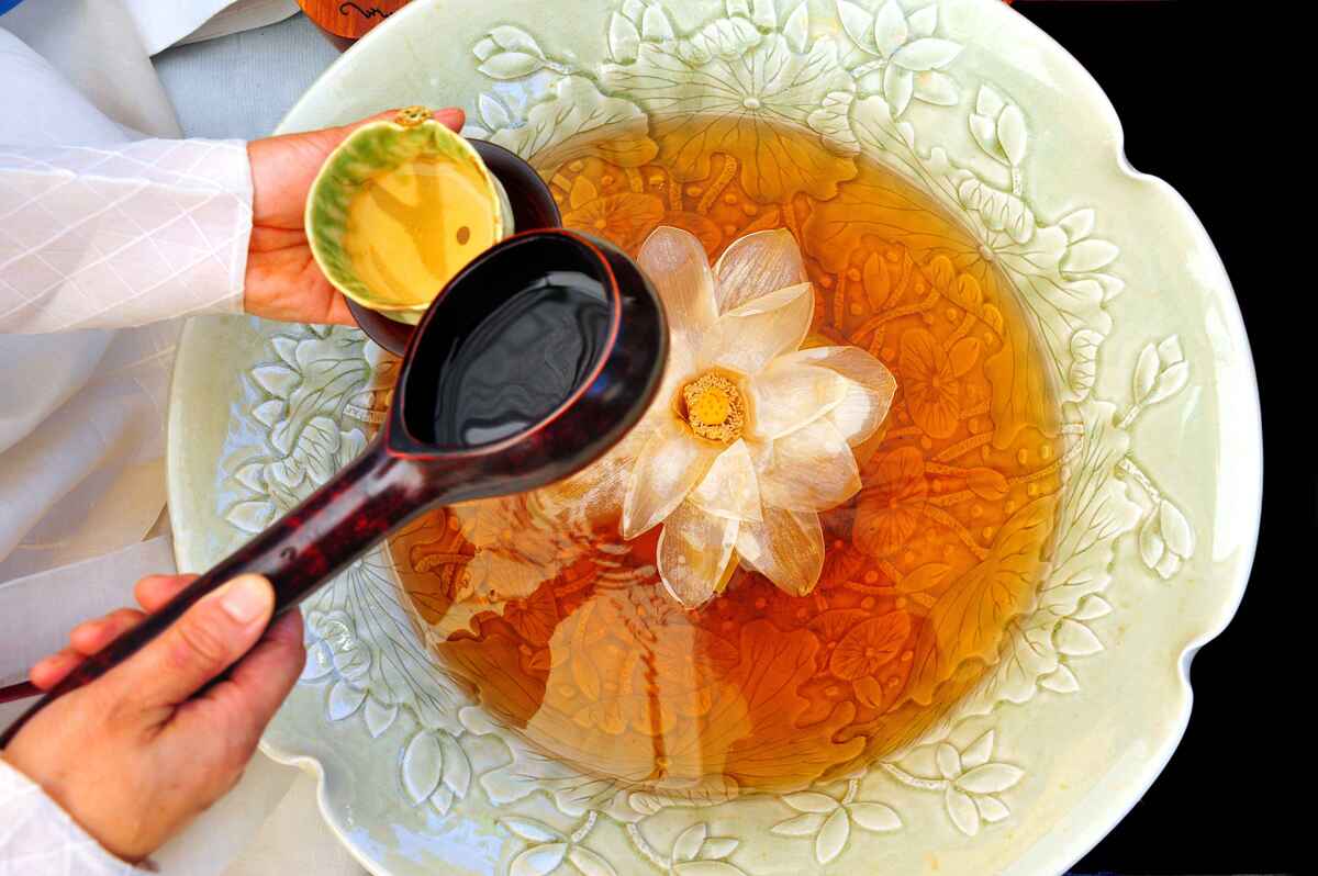 Lotus Flower Tea tè corea del sud