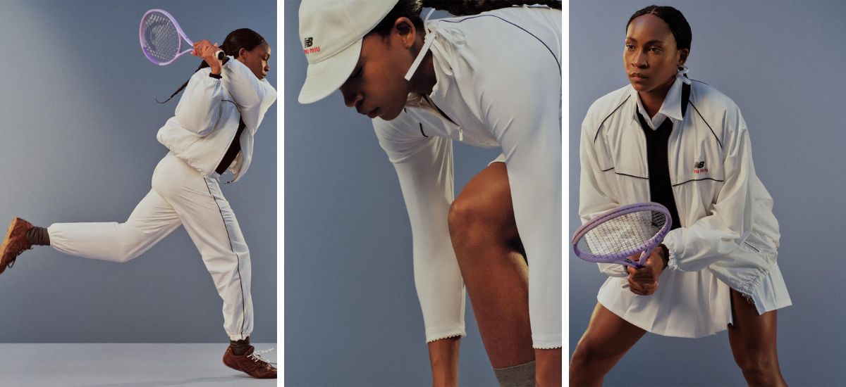 New Balance e Miu Miu tornano insieme con Coco Gauff
