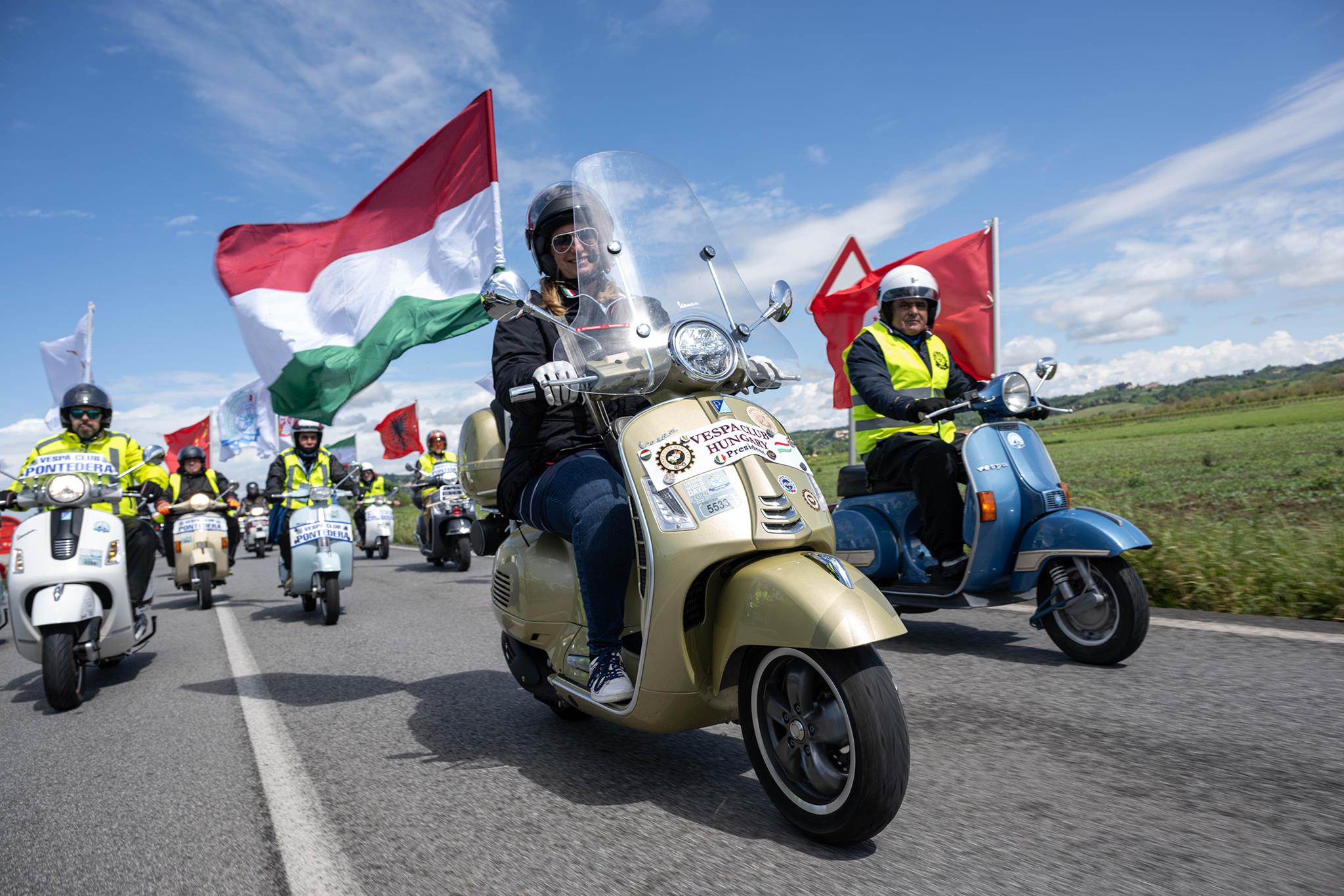 Vespa festeggia 80 anni con un grande evento a Roma